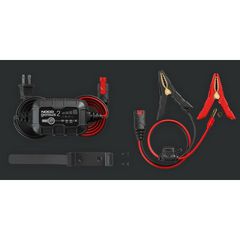 Noco Genius2 Battery Charger Promotional Pack Smart Battery Charger Clamps With Integrated Eyelets 10+1 Free