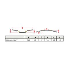 Τιμονι Seven Height Schoolboy High | Pro Taper