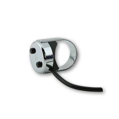 Highsider Cnc Push Button Classic, Chrome, 7/8 & 1" Handlebars