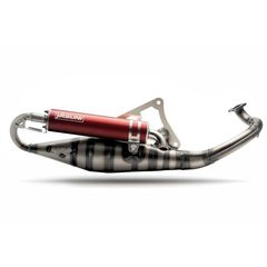 Yasuni Carrera 10 Full Exhaust System Red - Peugeot