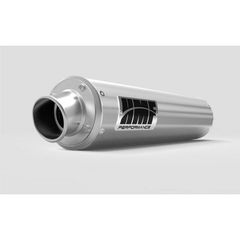 Hmf Performance Series Silencer -Brushed Stainless Steel Stainless Steel Can-Am Outlander 450-570 L