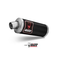 Τελικο Εξατμισης Mivv Dakar Slip-On Muffler Black Stainless Steel - Yamaha Tenere 700 19-24