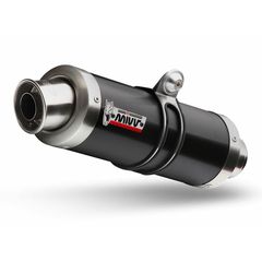 Τελικο Εξατμισης Mivv Gp Steel Black Muffler Stainless Steel End Cap Suzuki Gsx-S750