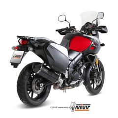 Τελικο Εξατμισης Mivv Speed Edge Steel Black Slip-On Suzuki Dl1000 V-Strom