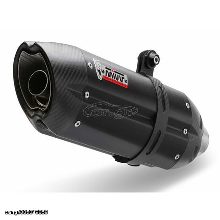 Τελικο Εξατμισης Mivv Suono Muffler Steel Black/Carbon End Cap Suzuki Gsx-R250