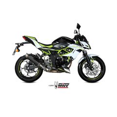 Τελικο Εξατμισης Mivv Gp Pro Muffler Steel Black/Stainless Steel End Cap Kawasaki Ninja 125