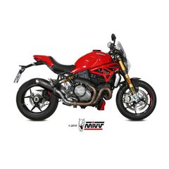 Τελικο Εξατμισης Mivv Gp Pro Muffler Steel Black/Stainless Steel End Cap Ducati Monster 821