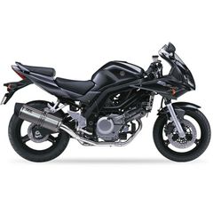 Τελικο Εξατμισης Hexoval Xtrem Stainless Steel / Aluminium Black Suzuki Sv650S | Ixil