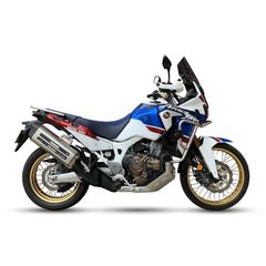 Τελικο Εξατμισης Mxt Stainless Steel / Aluminium Black Honda Crf1000L Africa Twin | Ixil