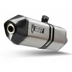 Τελικο Εξατμισης Mivv Speed Edge Muffler Stainless Steel/Carbon End Cap Bmw C 600 Sport