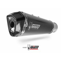 Τελικο Εξατμισης Mivv Delta Race S.steel Black/Carbon Kawasaki Z H2 20-23