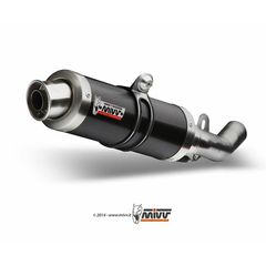 Τελικο Εξατμισης Mivv Gp Steel Black Slip-On Suzuki Gsx-S1000