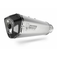 Τελικο Εξατμισης Mivv Delta Race Muffler Stainless Steel/Carbon End Cap Bmw F850Gs