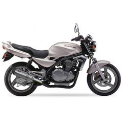 Τελικο Εξατμισης Hexoval Xtrem Stainless Steel / Aluminium Black Kawasaki Er-5 | Ixil