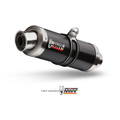 Τελικο Εξατμισης Mivv Gp Steel Black Slip-On Suzuki Gsf650 Bandit