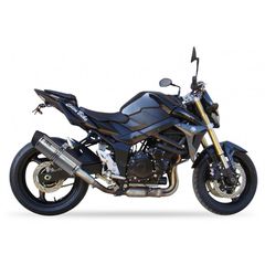 Τελικο Εξατμισης Hexoval Xtrem Stainless Steel / Aluminium Black Suzuki Gsr 750 | Ixil