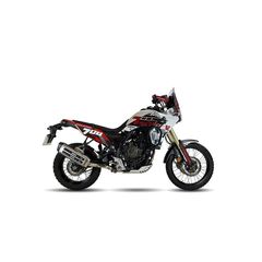 Τελικο Εξατμισης Mxt Stainless Steel / Aluminium Black Yamaha Tenere 700 | Ixil