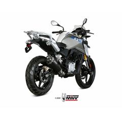 Τελικο Εξατμισης Mivv Delta Race  Steel Black/Carbon End Cap Bmw G310Gs 17-23