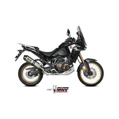 Τελικο Εξατμισης Mivv Speed Edge S.steel/Carbon Honda Crf1100L Africa Twin 20-23
