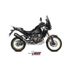 Τελικο Εξατμισης Mivv Speed Edge S.steel Black/Carbon Honda Crf1100L Africa Twin 20-23