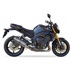 Τελικο Εξατμισης Hexoval Xtrem Stainless Steel / Aluminium Black Yamaha Fz-8 | Ixil