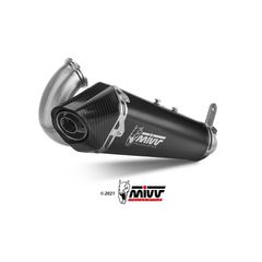 Τελικο Εξατμισης Mivv Delta Race Slip-On Muffler Black Stainless Steel - Ducati Panigale V2