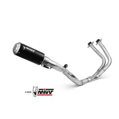 Ολοσωμη Εξατμιση Mivv Mk3 Black Kawasaki Ninja 650 17-22