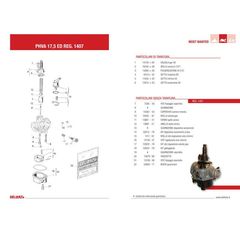 Καρμπυρατερ Dellorto Phva Ed Ø17,5Mm Am6  | Dellorto