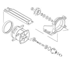 Wsm Kawasaki 1200 Stx-R Turbine Repair Kit