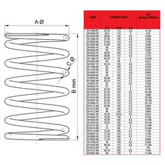 Ελατηριο Συμπλεκτη Aprilia Sr 50, Scarabeo 50, Cpi, Malaguti F12, Yamaha Bws, Jog, Axis, Zuma 297045.Y0 Κιτρινο | Malossi