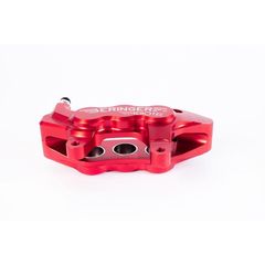 Beringer Aerotec® Left Axial Brake Caliper 6 Pistons Ø27Mm Red