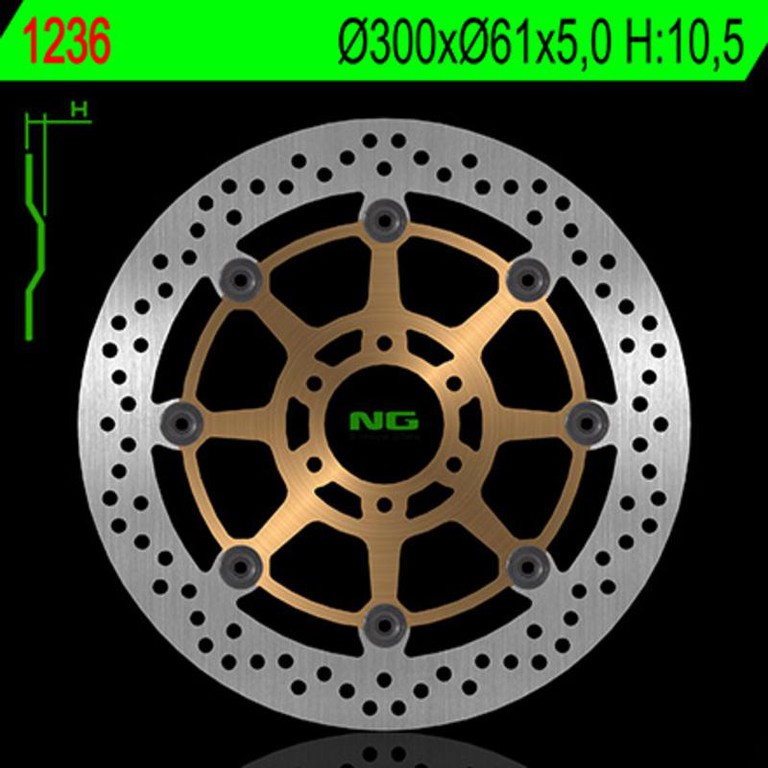 Ng Brakes Floating - 1236