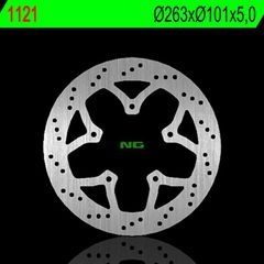 Δισκοπλακα Εμπρος Στρογγυλη Fix Peugeot Geopolis 125/250/300/400/500, Satelis 125/250/400/500 1121 | Ng