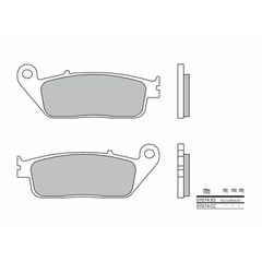 Τακακια Φρενων Scooter Carbon Κεραμεικα 07074Cc | Brembo