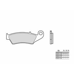 Τακακια Φρενων Carbon Tt Μεταλλικα 07Ka17Tt | Brembo