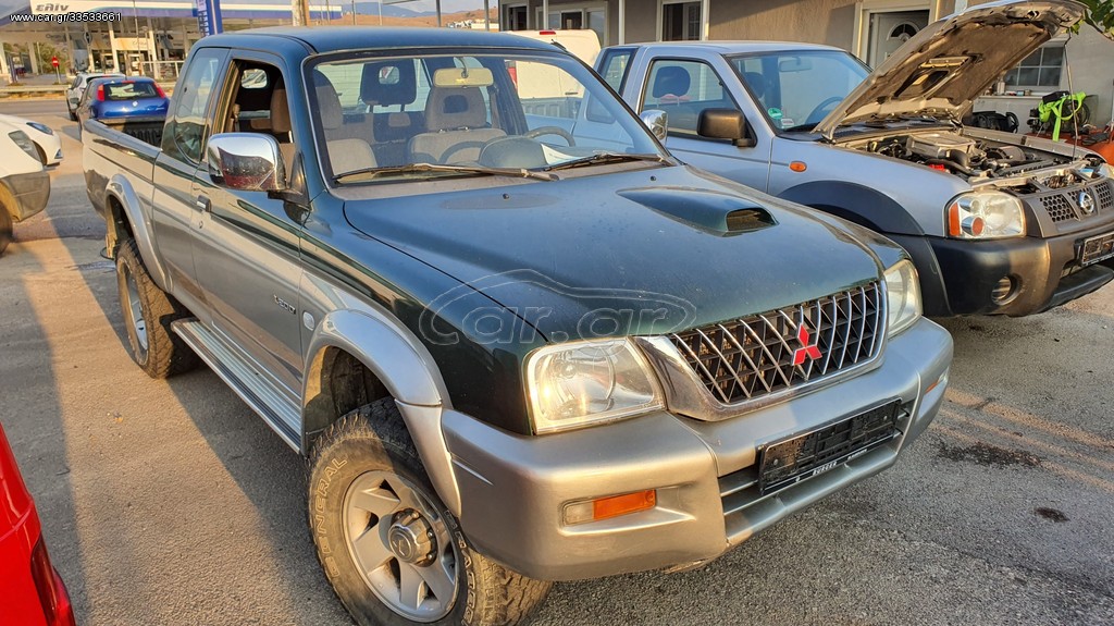 MITSUBISHI L200 1997 - 2006 ΨΑΛΙΔΙΑ ΕΜΠΡΟΣ ΚΛΙΜΑΤΙΣΤΙΚΟ ΚΟΜΠΛΕ ΑΕΡΟΣΑΚΟΙ ΖΩΝΕΣ ΕΓΚΕΦΑΛΟΣ ΟΛΟΚΛΗΡΟ ΑΥΤΟΚΙΝΗΤΟ