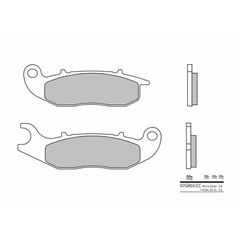 Τακακια Φρενων Street Carbon Κεραμεικα 07Gr03Cc | Brembo