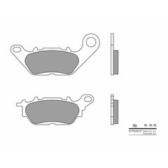 Τακακια Φρενων Street Carbon Κεραμεικα 07Ya28Cc | Brembo