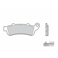 Τακακια Φρενων Street Carbon Κεραμεικα 07Ho4206 | Brembo