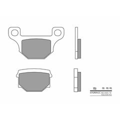 Τακακια Φρενων Street Carbon Κεραμεικα 07Gr09Cc | Brembo