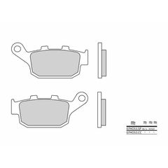 Τακακια Φρενων Street Carbon Κεραμεικα 07Ho53Cc | Brembo