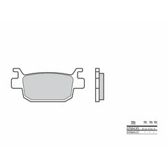 Τακακια Φρενων Scooter Sintered Μεταλλικα 07064Xs | Brembo