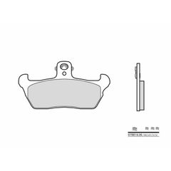 Τακακια Φρενων Street Carbon Κεραμεικα 07Bb1606 | Brembo