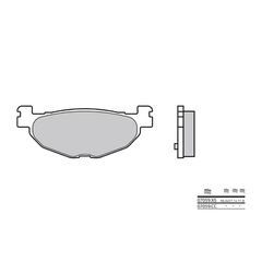 Τακακια Φρενων Scooter Sintered Μεταλλικα 07059Xs | Brembo
