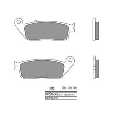 Τακακια Φρενων Scooter Sintered Μεταλλικα 07096Xs | Brembo