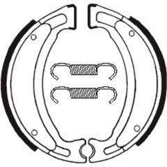 Σιαγωνες Φρενου Scooter/Street/Off-Road/Atv Οργανικες Ba028 | Tecnium