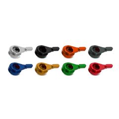 Σετ Μανετες Σπαστες 177Mm Ktm Duke 690 08-11, Super Duke 690 13, Rc8 1190 /R 09-16, Super Duke 1290R 14-19 Μαυρεσ/Ασημι Ρυθμιστες Lv-Fl(L38-R23) | Vparts