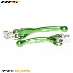 Σετ Μανετες Σπαστες Race Series Kawasaki Kxf450 19-22, Kxf250 21-23 Πρασινο | Rfx