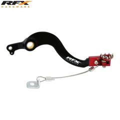 Πενταλ Φρενου Πισω / Ποδοφρενο Pro Ft Honda Crf250 04-09 Μαυρο/Κοκκινο | Rfx