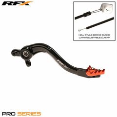 Πενταλ Φρενου Πισω / Ποδοφρενο Pro St Ktm Sx85 Μαυρο/Πορτοκαλι | Rfx